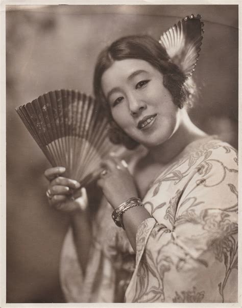 1925 Press Photo Japanese Opera Singer Tamaki Miura Star Of Madame