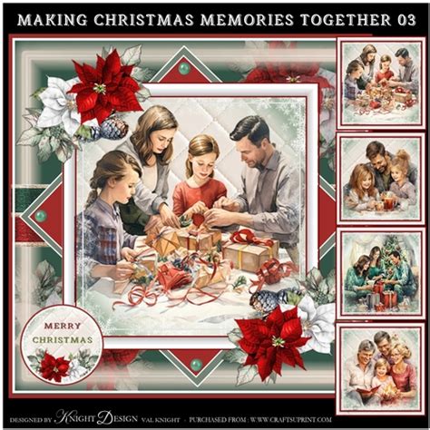 Making Christmas Memories Together 03 Mini Page Kit - CUP1248617_58488 ...