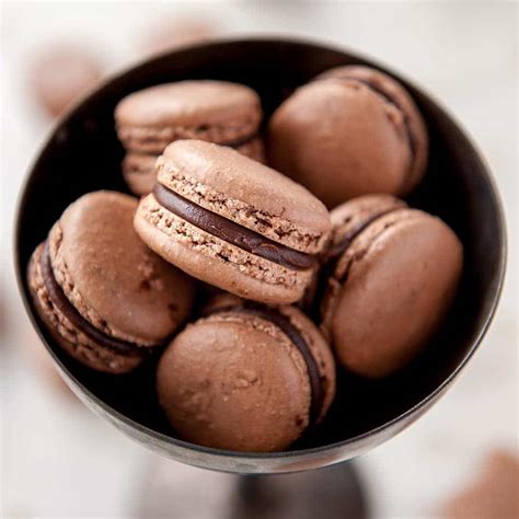 Chocolate Macaron Recipe Food Blog