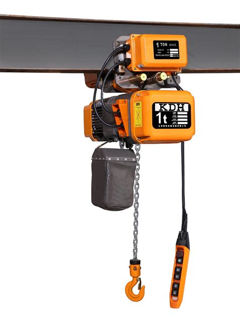 EQ Series 1 Ton Steel Wire Rope Electric Hoist Portable Mobile Mini