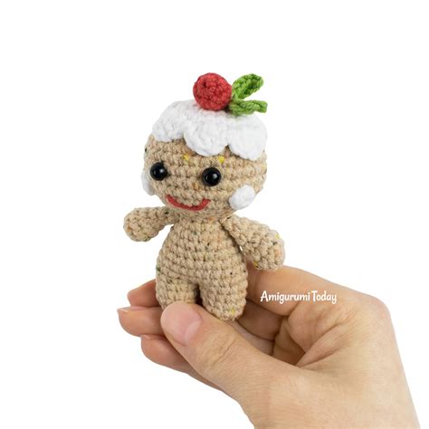 Gingerbread Man Ornament Crochet Pattern Amigurumi Today