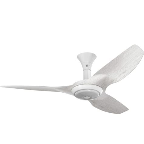 Big Ass Fans 52 Haiku Gen 4 White Ceiling Fan With Driftwood Blades