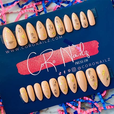 Ongles Face Off Dessin Au Trait Nude Tendance Onglerie