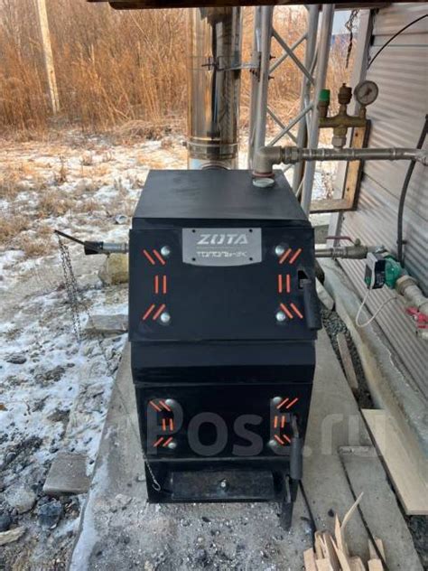 Продам Котёл Zota - Тополь ВК 22 и дымоход из нержавейки (сэндвич), б/у ...