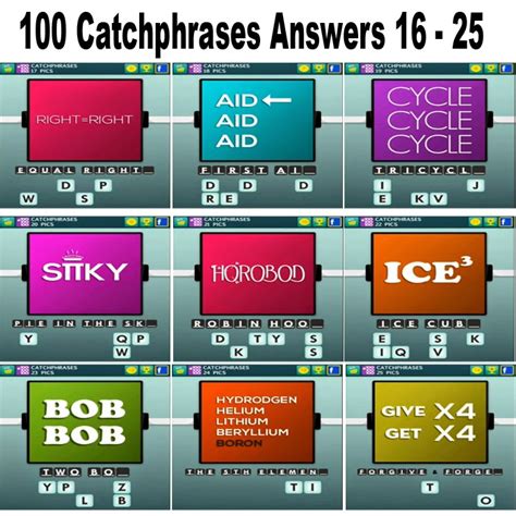 catchphrase answers frdnz