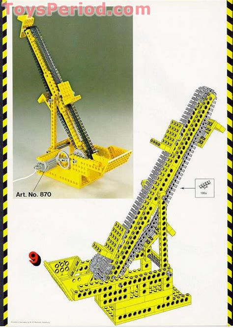 Lego 856 Bulldozer Instructions And Parts List