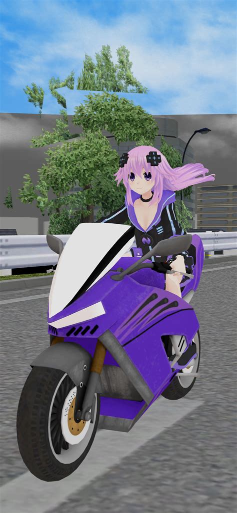 Mmd Adult Neptune Riding In Her Bike By Megaali On Deviantart