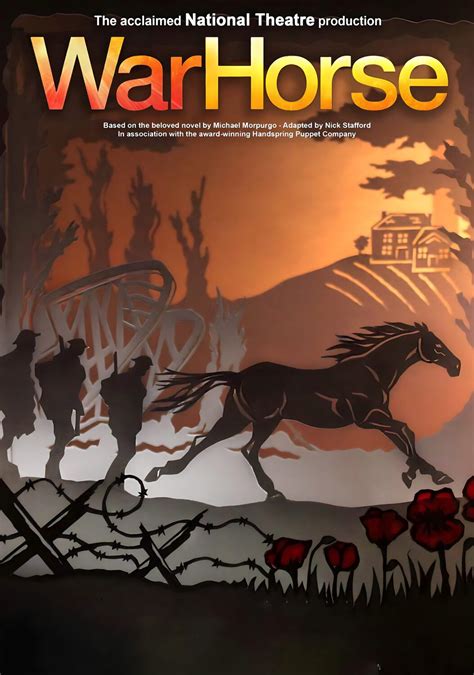 War Horse Musical Theatre West End Broadway Poster Print