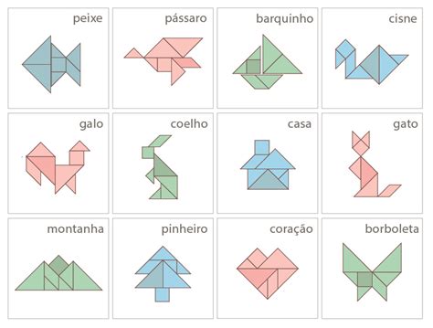 Desenhos Com O Tangram - 9