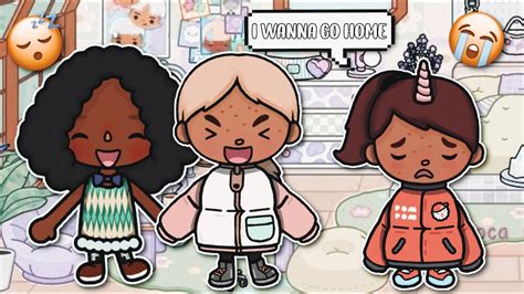 My Daughters FIRST Toca Boca SLEEPOVER TOCA LIFE WORLD ROLEPLAY