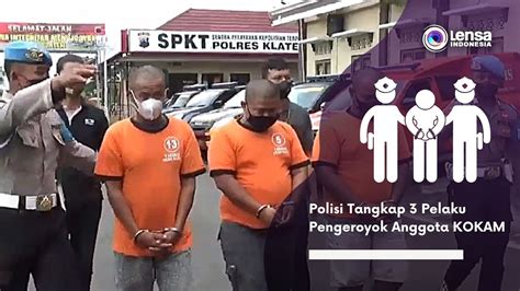 Polisi Tangkap 3 Pelaku Pengeroyok Anggota KOKAM YouTube