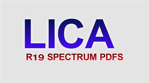 LICA SUBJECT NOTES PDFS JNTUK LICA SUBJECT SPECTRUM PDFS Linear