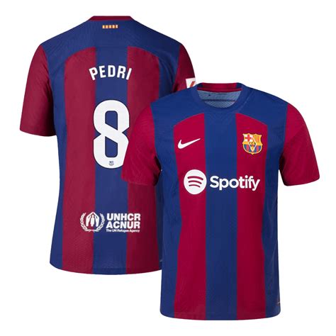 Barcelona PEDRI #8 Home Jersey Authentic 2023/24 | Goaljerseys