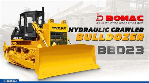 Bomac Hydraulic Crawler Bulldozer Bbd Youtube