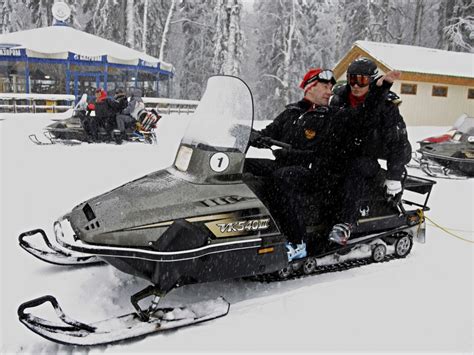 Snowmobiling Angel Fire Resort Colfax County New Mexico Usa