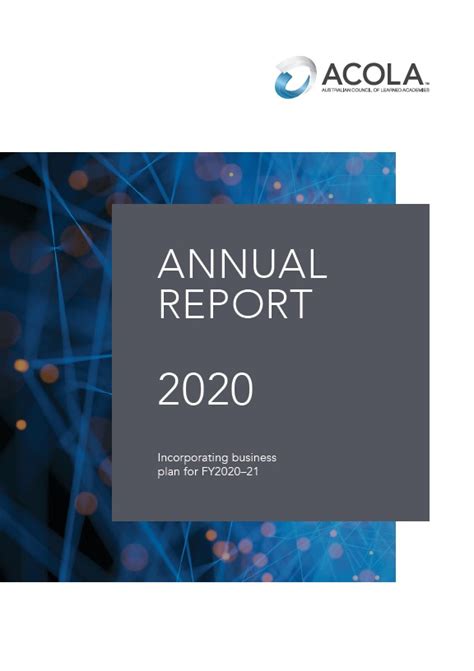 2020 ACOLA Annual Report – ACOLA
