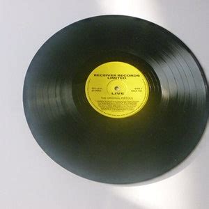 The Original Sex Pistols Live Vinyl Record LP RRLP Double Album Receiver Records Limited