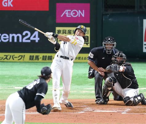 【ソフトバンク】柳田悠岐が同点打を含む猛打賞 打率3割3厘に上昇しオリックス頓宮に4厘差 プロ野球写真ニュース 日刊スポーツ