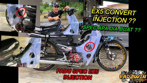 EX5 CONVERT INJECTION GUYS SPEC APA DAN STABIL KA MOTOR DIA PADU