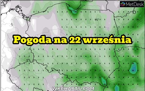 Pogoda zmieni się Coraz więcej słońca w Polsce Prognoza pogody na 22