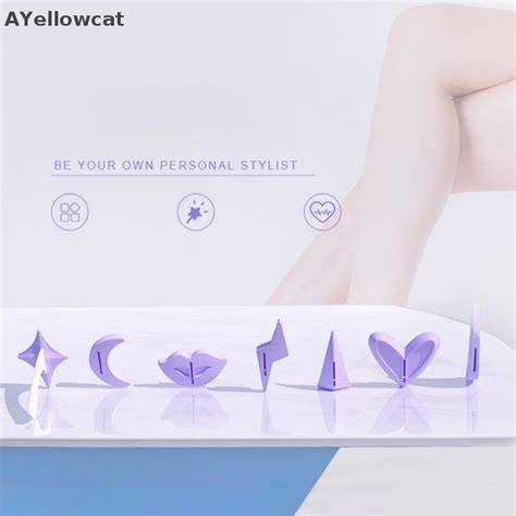 Ay Pcs Bikini Privates Shaving Stencil Set Female Pubic Hair Trimmer Shaver Mm Shopee Malaysia