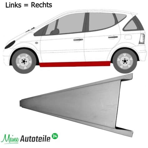 Schweller Reparaturblech für Mercedes A Klasse W168 97 05 Links