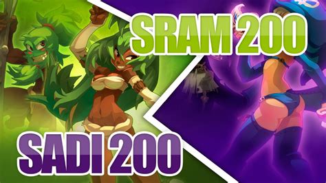 Dofus Sadida 200 Vs Sram 200 YouTube