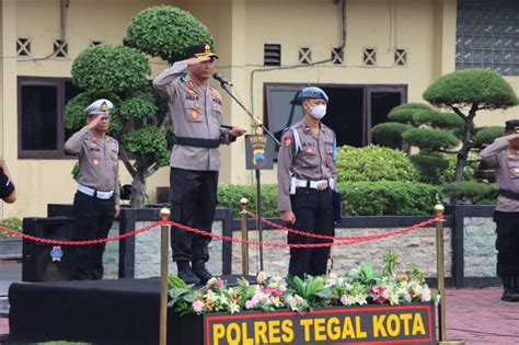 Upacara HUT Satpam Ke 42 Di Kota Tegal Ini Pesan Dan Arahan Kapolres