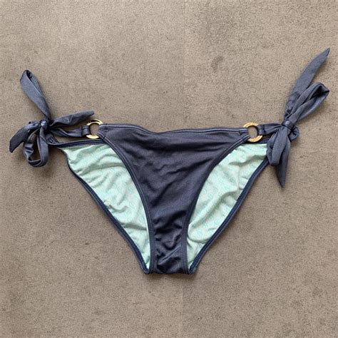 Navy Victorias Secret Bikini Bottoms Hipster Depop