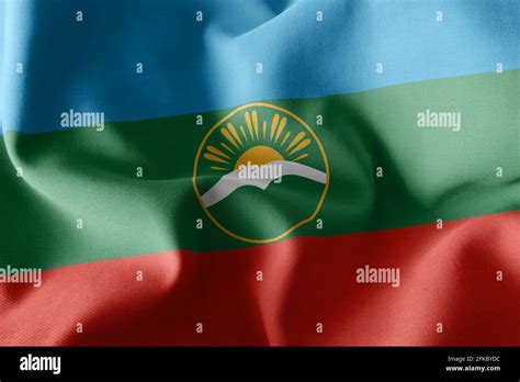 Karachay flag hi-res stock photography and images - Alamy