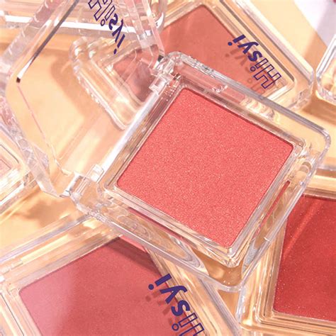 Paleta De Rubor De Cacao Huayang Monocolor Mate Aspecto Nude Natural Ilumina La Tez Todo