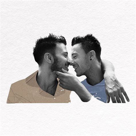 Gay Kissing Collage Element LGBT Premium Photo Rawpixel