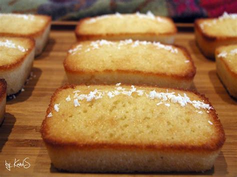 Knife N Spoon Financiers Et Mini Financiers Coco Ananas