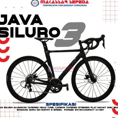 Jual Sepeda Balap Java Siluro Alloy Speed Mechanical Discbrake Di