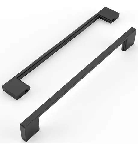 Manilla Tirador Puerta Mueble Negro Forza 128mm Pack 20 Cuotas Sin