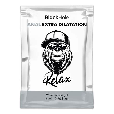 Black Hole Gel Base Agua Dilatacion Anal Ml Monodosis Seductime