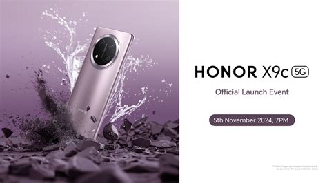 Honor X9c 5G Malaysia Launching On 5th Nov Reserve For RM9