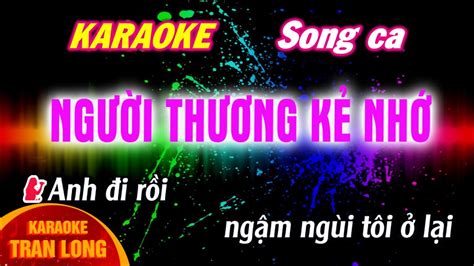 Ng I Th Ng K Nh Karaoke Song Ca Fm Youtube