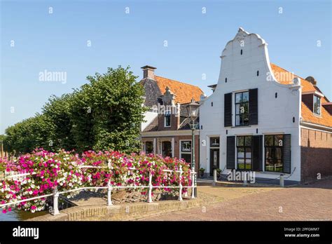 Center Of The Fortified Town Of Sloten In The Province Of Friesland