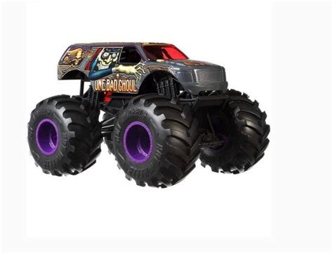 Машинка Monster Tracks Hot Wheels Wheels Монстр трак Mattel FYJ83 HWG80 купить с доставкой по