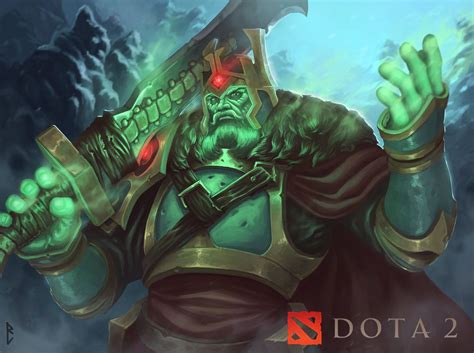 Wraith King Dota King Painting Dota Wallpaper Dota