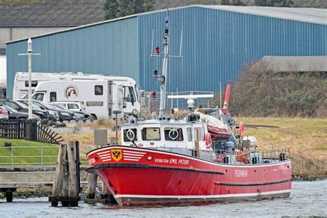 Feuerl Schboot Senator Emil Peters Am Bei Der Feuerwache