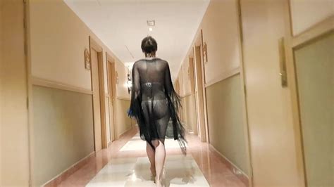 Sexy Blonde Arrives At Hotel In Only A Bikini XHamster