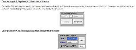 RF Signal Generator Handheld HF Frequency CW And Sweep Generator