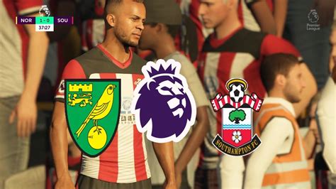 Fifa England Premier League Norwich City Vs Southampton Norwich