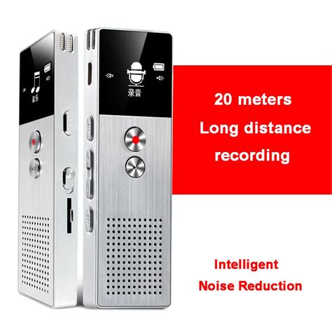 C6 8GB Professional Audio Recorder Metal Voice Tracker Portable ...