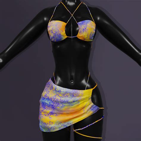 Macaw Bikini Set The Sims 4 Create A Sim CurseForge