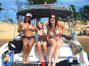 Boating Boobs And Beer Porn Pic