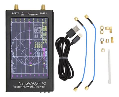 Kit Analizador De Antena Nanovna F V2 Vector Network 4 3 Pul Cuotas