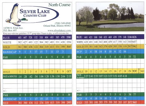 Silver Lake Country Club North Course Course Profile Course Database